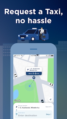 GO / Taxi app for Japan screenshots