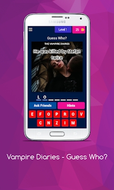 Vampire Diaries Quiz Trivia screenshots