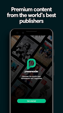 PressReader (preinstalled) screenshots