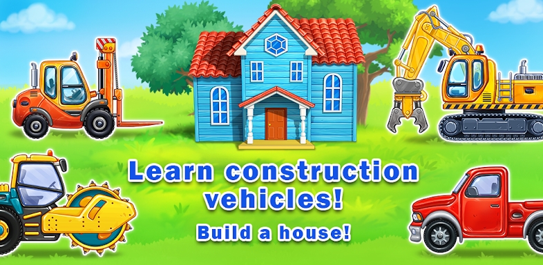 Kids truck games Build a house screenshots