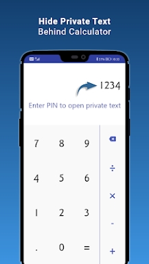 Calculator Pro+ - Private SMS screenshots