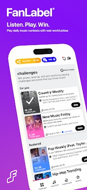 FanLabel: Daily Music Contests screenshots