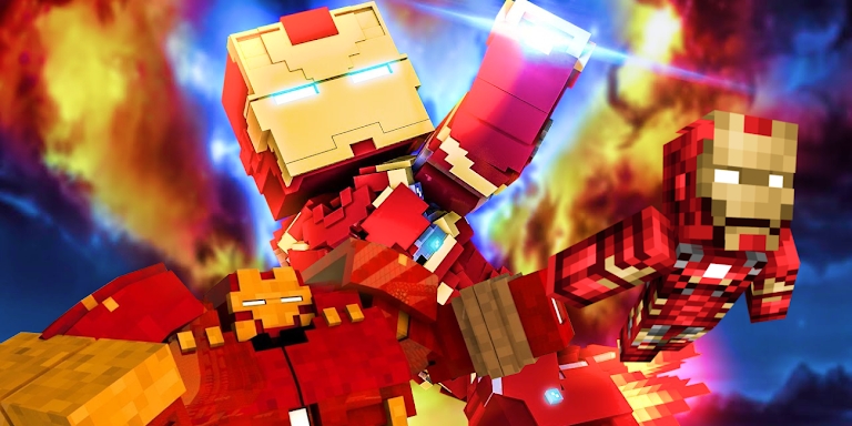 Iron Man Map for Minecraft screenshots