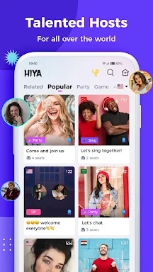Hiya-Group Voice Chat screenshots