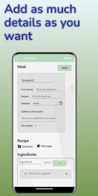 Food Log Journal -Diet Tracker screenshots