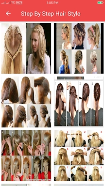 Girls Hairstyle Step by Step screenshots