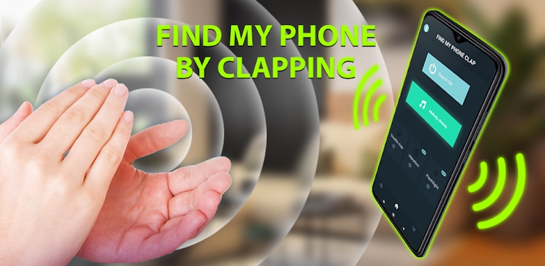 Find my phone clap - finder screenshots