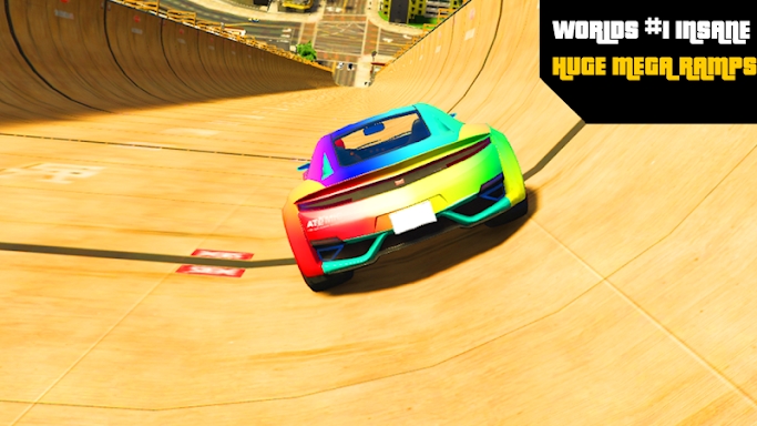 Extreme GT Car Stunts Impossible Mega Ramp Racing screenshots
