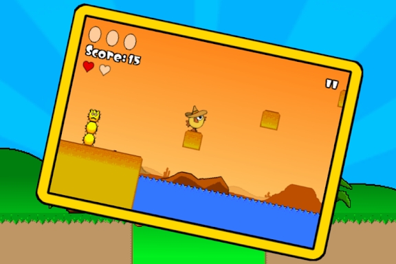 Happy Chick - Platform Game screenshots