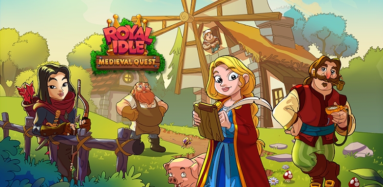 Royal Idle: Medieval Quest screenshots