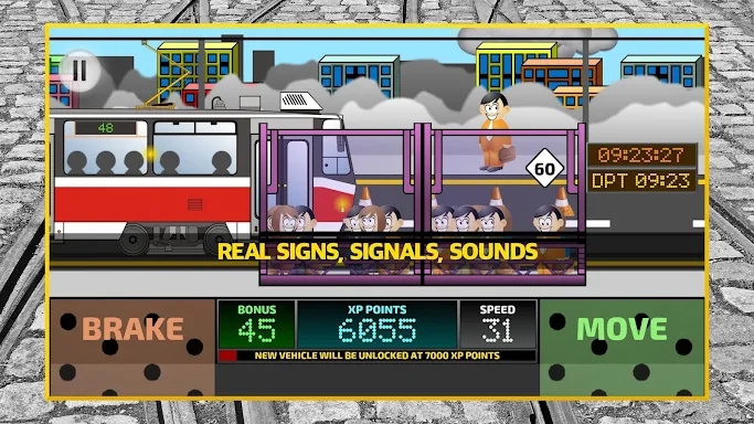 Tram Driver Simulator 2D - cit screenshots
