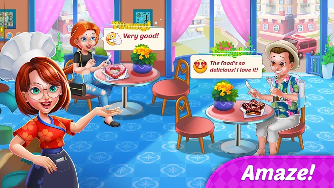 Food Diary: Girls Cooking game screenshots