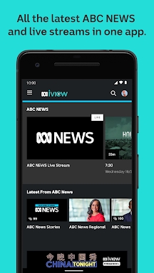 ABC iview screenshots