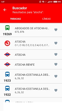 Bus Madrid Metro Cercanias ES screenshots