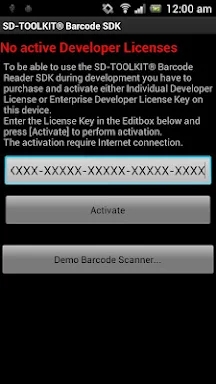 SD-TOOLKIT® Barcode SDK screenshots