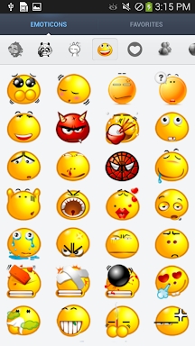Cute Emoticons Sticker screenshots