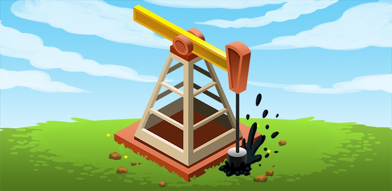 Oil Tycoon idle tap miner game screenshots