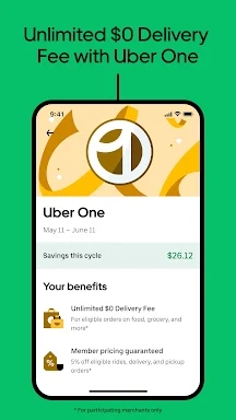 Uber Eats: Food Delivery screenshots