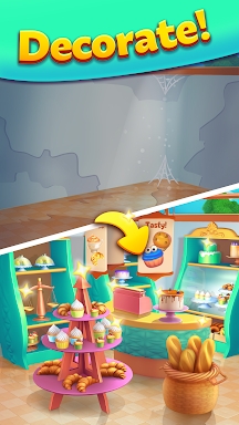 Match Cafe: Cook & Puzzle game screenshots