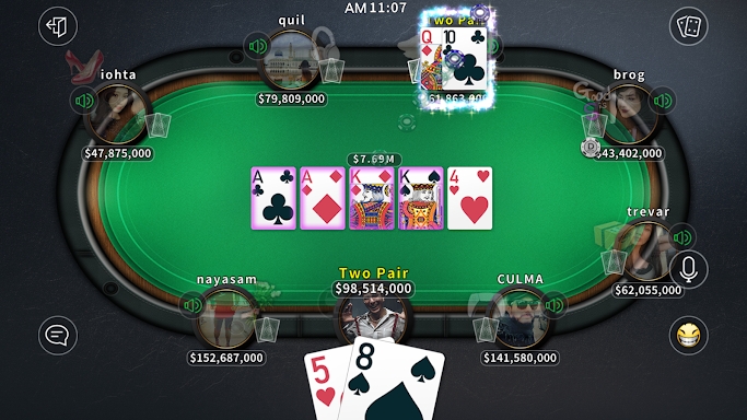 Tap Poker Social Edition screenshots