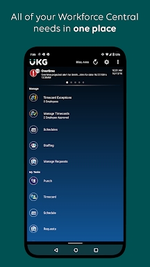 UKG Workforce Central screenshots