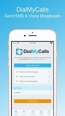 DialMyCalls SMS & Voice Broadc screenshots