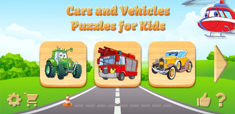 Car Puzzles for Toddlers screenshots