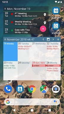aCalendar - your calendar screenshots