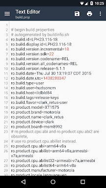 BuildProp Editor screenshots