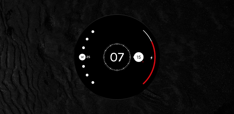 Radii - Wear OS Watch Face screenshots