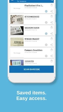 Barcode Scanner for Amazon screenshots