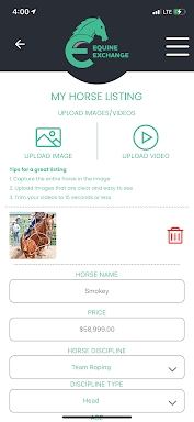 Equine Exchange screenshots