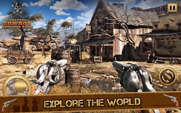 West Cow boy Gang Shooting : Horse Shooting Game screenshots