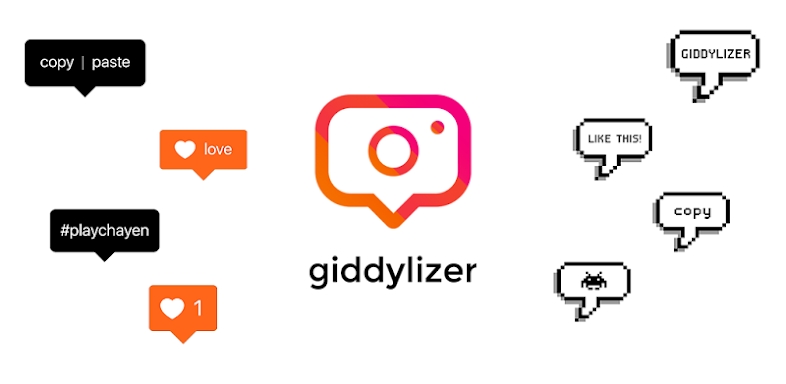 Giddylizer: notify icon sticke screenshots