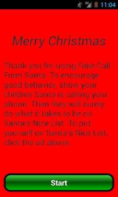 Fake Call From Santa screenshots