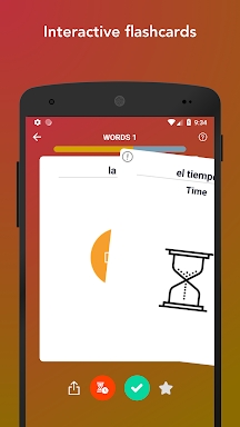 Learn Spanish Vocabulary Words screenshots