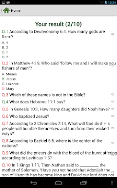 Bible Quiz screenshots