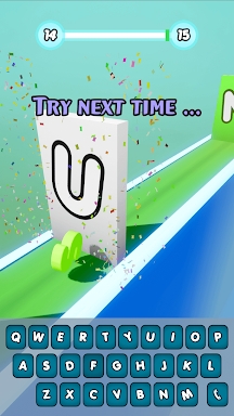 Letter Runner 3D alphabet lore screenshots