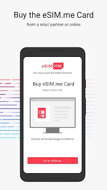 eSIM.me: UPGRADE to eSIM screenshots