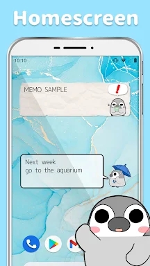Pesoguin Memo Pad Penguin note screenshots
