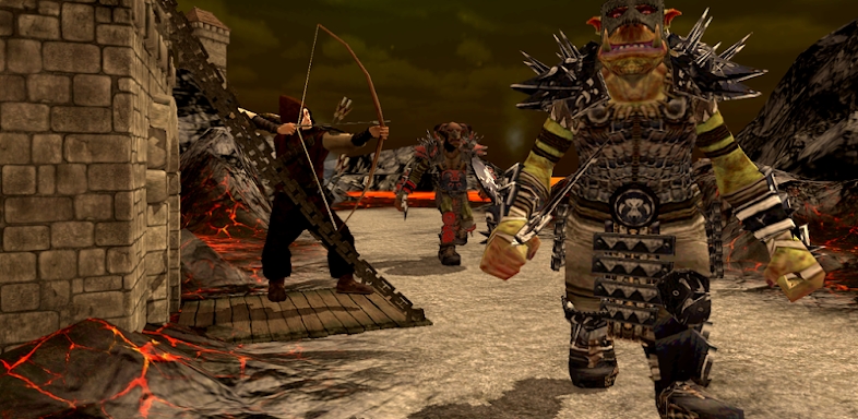 Orcs vs Mages and Wizards screenshots