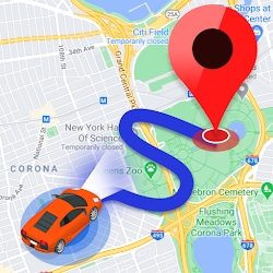 GPS Navigation Route Finder