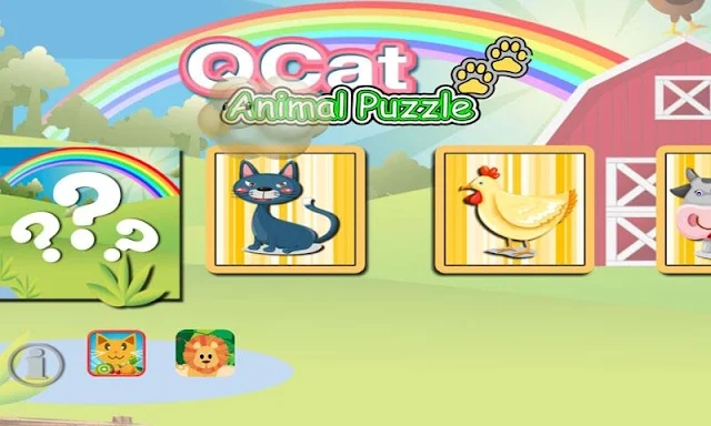 QCat Animal Puzzle screenshots