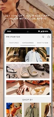 MR PORTER: Shop men’s fashion screenshots
