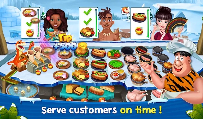 Cooking Madness: Restaurant Chef Ice Age Game screenshots