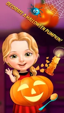 Sweet Baby Girl Halloween Fun screenshots