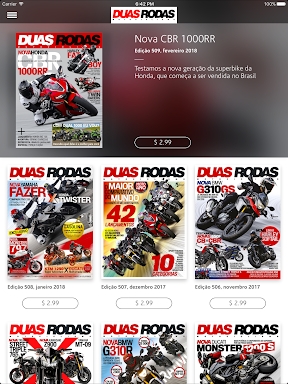 Revista Duas Rodas screenshots