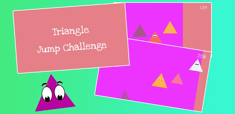 Triangle Jump Challenge screenshots