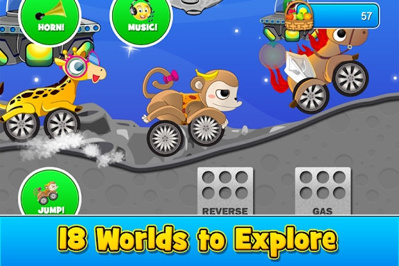 Animal Cars Kids Racing Game screenshots