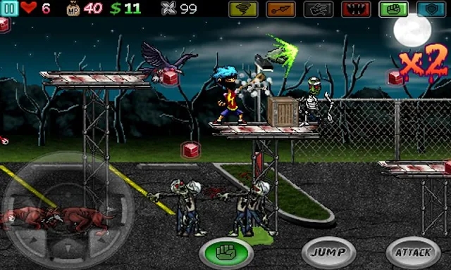 Ghost Ninja:Zombie Beatdown screenshots